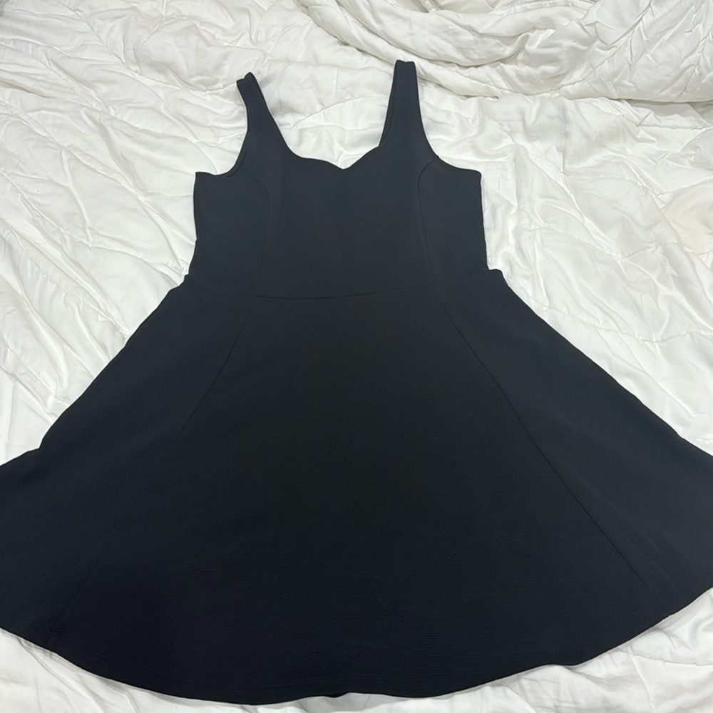 Black Ribbed Dress